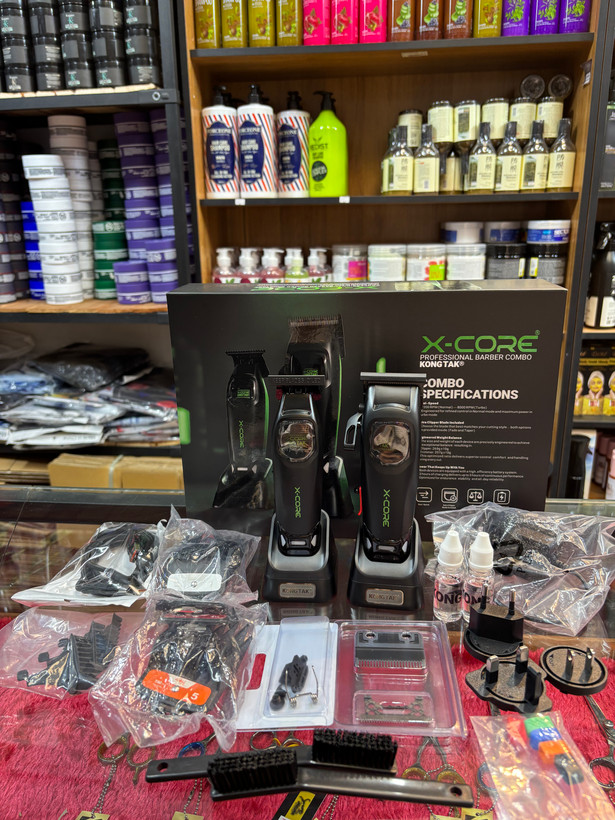 ست 2 عددی ماشین اصلاح و خط زن کنگ تک مدل ایکس کور x_core