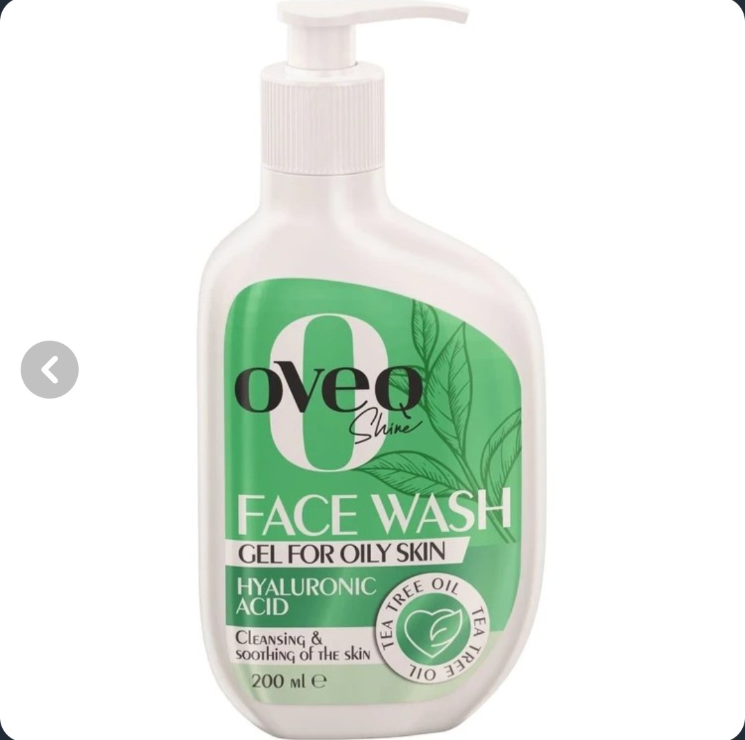 ژل شستشوی صورت اوک شاین مناسب پوست چرب حجم 200 میل